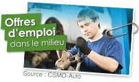 Offres d'emploi dans le milieu
