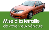 Vendez votre auto à un recycleur accrédité