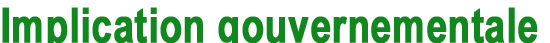 Implication gouvernementale
