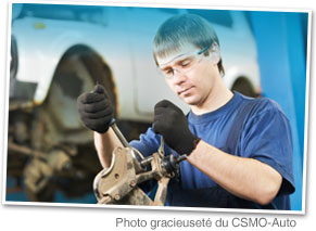 Emploi dans le domaine des pièces d'autos recyclées